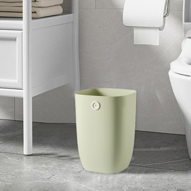 RKSTN trash can Plastic Rubbish Bin Multi-functional Rubbish Bin Thickened Large Capacity Suitable For Home Kitchen Bathroom Garage
