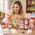 thumbnail image 3 of 9‑Piece Fantasy Crochet DIY Kit, Complete Gnome Themed Crochet Starter Set with Yarn, Hook and Step‑by‑Step Instruction Booklet, Hand‑Making Craft Kit for Decor & Gift, 3 of 6