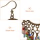 thumbnail image 3 of unbranded 1Par Pendientes Con Étnico Y Para Eventos Especiales, 3 of 6