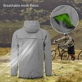 thumbnail image 3 of WOSAWE-Chaqueta reflectante a prueba de viento para hombre, chaqueta de seguridad para correr, motocicleta, ciclismo, MTB, ropa de bicicleta, 3 of 5