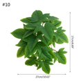 thumbnail image 2 of Reptile Plants Fake Leaves Artificial Lifelike Terrarium Plant for Hermit Crabs Lizards Geckos Snakes Habitat Decor, 2 of 21