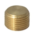 thumbnail image 1 of Tapón contrahundido de latón HOMEPLUS+ 3/8" MPT 1200 PSI, 1 of 1