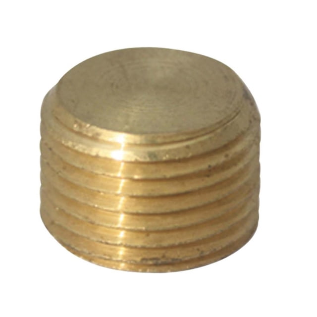 Tapón contrahundido de latón HOMEPLUS+ 3/8" MPT 1200 PSI