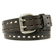 Men’s Top Grain Leather Belts for Men Genuine Solid Belt Workmen 1.5inch Width