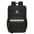 thumbnail image 2 of Mochila más fresca, mochila impermeable para el almuerzo, mujeres multifuncionales transpirables para hombres negro, 2 of 8