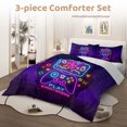 thumbnail image 5 of Sleepwish Gaming Comforter Set for Boys, 3-Piece Neon Gamepad Rocket Kids Bedding Sets Full Size, 5 of 7