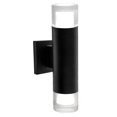 thumbnail image 1 of BAZZ Luvia LED Outdoor Wall Sconce Rust Proof Energy Efficient Black 13-in, 1 of 5