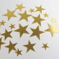 thumbnail image 5 of Paquete de 20 pegatinas de espejo para pared Yuarrent calcomanías acrílicas decorativas oro, 5 of 5