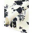 thumbnail image 5 of Agnes Orinda Women's Plus Size Floral Tops V Neck Short Sleeve Summer Casual Tunics Blouse 3X Black, 5 of 6