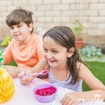 thumbnail image 3 of Re-Play 12 oz. Toddler Bowls for Snacks and Everyday Dining - Dishwasher and Microwave Safe - Made in USA - Set of 3 - Pixel Blush, 3 of 11