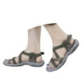 thumbnail image 3 of kamemir Dress Sandals for Women Women's Nature Sandals(Green,6), 3 of 6