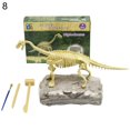 thumbnail image 4 of HLONK Dinosaur Skeleton Excavation Dig up Kit DIY Assembly Educational Kids Toy Display Mold, 4 of 9