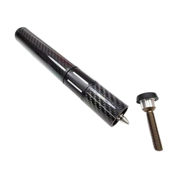 Extensor de taco de billar retráctil, versátil y ultraligero. Negro