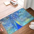 thumbnail image 5 of Daiia Peacock Front Door Mat, Heavy Duty Durable Welcome Mat for Outdoor Indoor, Dirt Trapper Waterproof Super Absorbent Door Mat, 16" x 24", 5 of 9