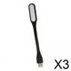 thumbnail image 1 of Lámpara De Luz LED Flexible 3x Portátil Ajustable Para El Cuidado De Los Ojos Del Ordenador Portátil Negro, 1 of 7