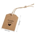 thumbnail image 3 of CIMAXIC Gift Packaging Tags 100pcs Hanging Gift Bag Labels Kraft Paper DIY Baking Gift Wishing Tags,2.17"X1.61"(LxW), 3 of 4