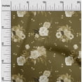 thumbnail image 1 of oneOone Velvet Dark Olive Green Fabric Florals Sewing Fabric By The Yard Printed Diy Clothing Sewing Supplies 58 Inch Wide-NAC, 1 of 5