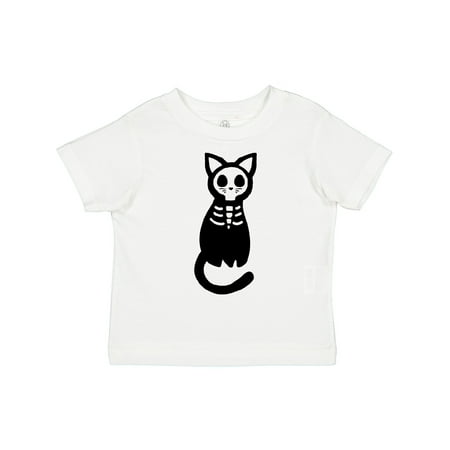 

Inktastic Skeleton Cat Gift Toddler Boy or Toddler Girl T-Shirt