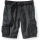 thumbnail image 1 of Aeropostale Mens Flat Longer Length Belt Casual Cargo Shorts, Gris, 29 Aeropostale Carga, 1 of 3