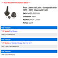 thumbnail image 2 of Front Lower Ball Joint - Compatible with 1995 - 1999 Chevy K1500 1996 1997 1998, 2 of 2