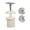 75g, variant on Hand Pressure Pastries Mould Cakes Press Mold ABS Plastic Bakeware Easy To Clean Baking Tool for Creating Dessert