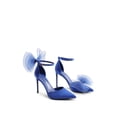 thumbnail image 2 of Zapatos de Tacón de Satén Azul para Mujer DREAM PAIRS SDPU2322W con Tacón de 10 cm, 2 of 5