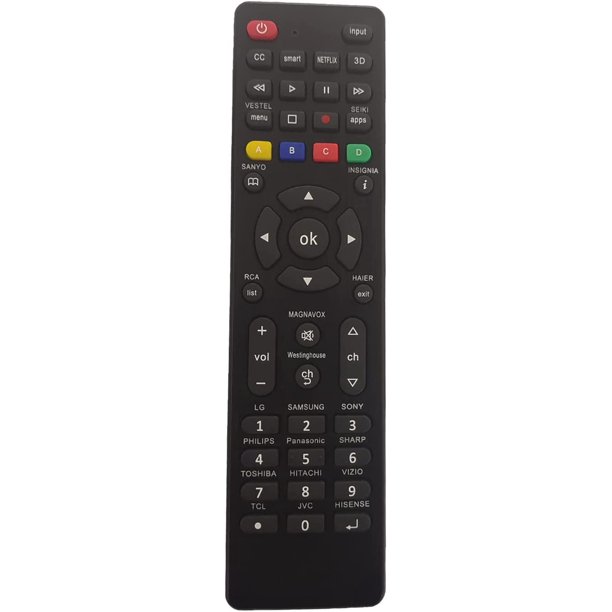 Universal Tv Remote for LG,Samsung, TCL, Philips, Vizio, Sharp, Sony