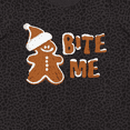 thumbnail image 4 of Inktastic Bite Me Gingerbread Women's Plus Size T-Shirt, 4 of 5