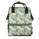 thumbnail image 1 of Disketp Flamingo And Monstera Mochila de Pañales de Gran Capacidad con Múltiples Bolsillos, Mochila de Viaje Multifuncional para Bebé, Unisex, Moderna y Resistente, 1 of 6