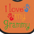 thumbnail image 4 of Inktastic I Love My Grammy Boys or Girls Baby Bib, 4 of 4