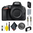 thumbnail image 1 of Cámara DSLR Nikon D5600 24,2 MP solo cuerpo con batería cargador Correa Kit de limpieza Accesorios, 1 of 4