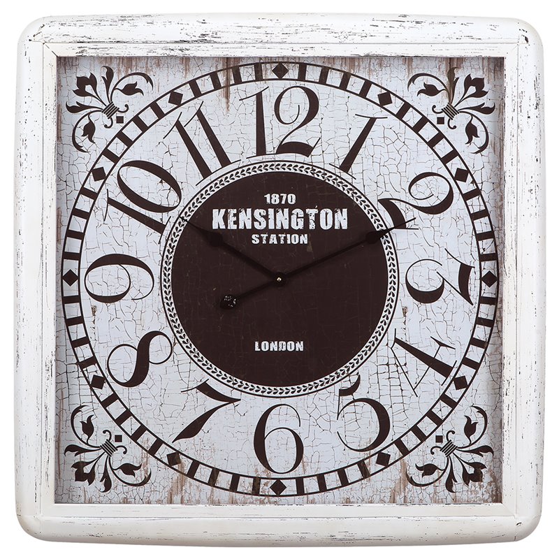 Yosemite Wall Clock in White and Black