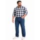 thumbnail image 4 of Edward's Jeans Regular Fit Hombre Azul  Medio Denim Tiro Alto 2630 T42, 4 of 7