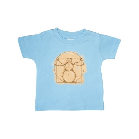 

Inktastic Da Vinci s Snowman Gift Baby Boy or Baby Girl T-Shirt
