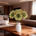thumbnail image 2 of Artificial Gerbera Daisies Flowers, Fake Spring Flowers for Vase, Summer Home Decor, Wedding Centerpieces, Diy Flower Arrangements, Table Decor, Artificial Chrysanthemum *1, 2 of 8