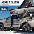 thumbnail image 3 of YHH Two Raised Steps Running Boards Side Steps Compatible with 2022-2026 Toyota Tundra CrewMax Cab, Bolt-on Heavy-Duty Carbon Steel Nerf Bars Side Rails Rock Sliders, Black, 3 of 6