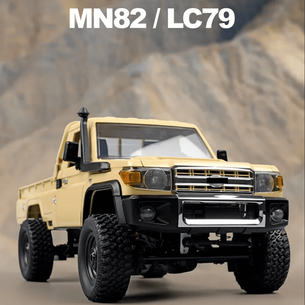 Mangniu MN82 1:12 RC Rock Crawler, Full - Scale 4WD Pickup, 2.4G Remote, Off - Road Climbing Toy”