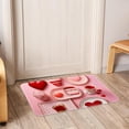 thumbnail image 6 of Valentine's Day Non-Slip Polyester Chair Mat - Machine Washable Door Mats and Rugs, 6 of 6