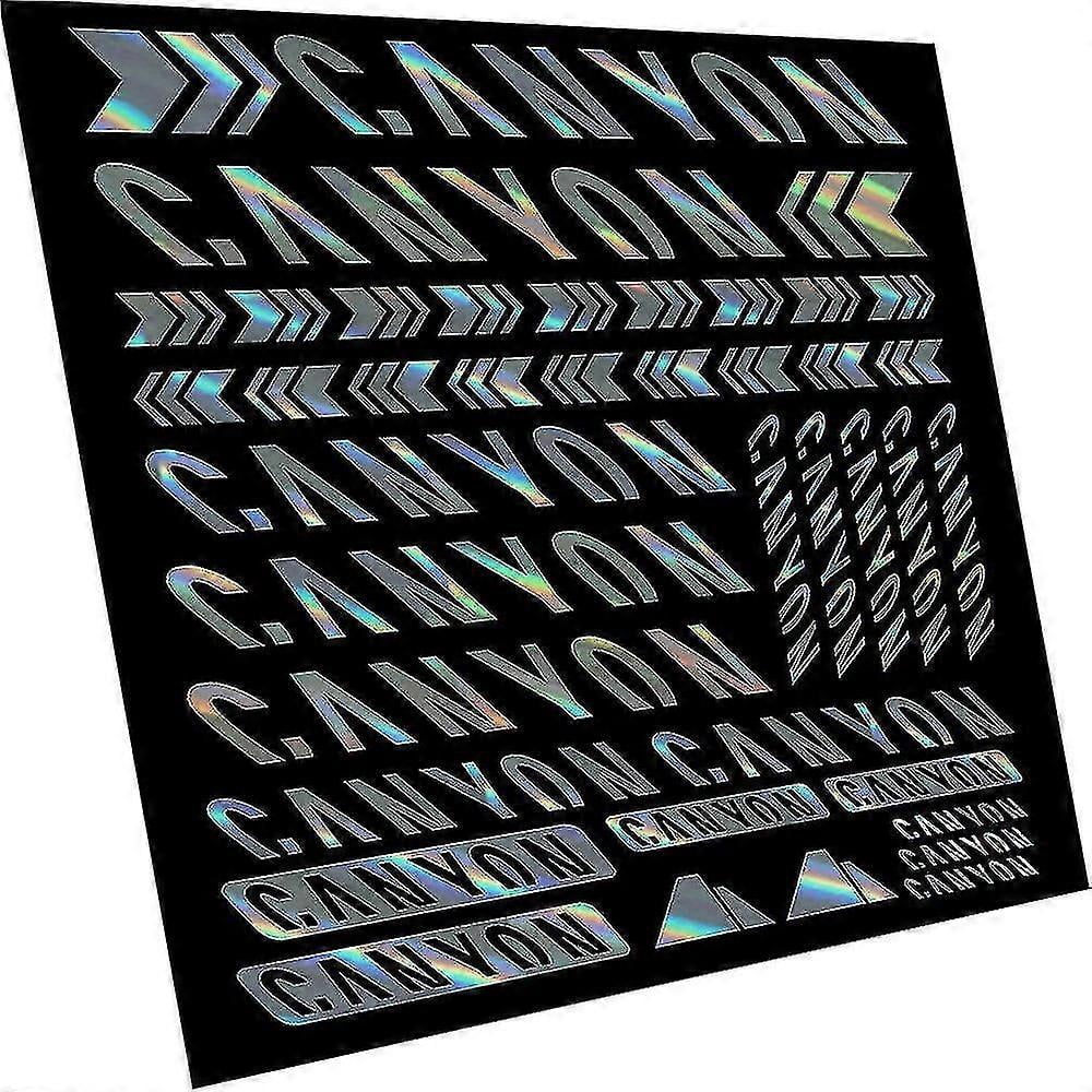 Compatible with Canyon Vinyl Decal Stickers Bicycle Frame Replacement ...