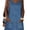 mid blue, variant on Women Sleeveless Denim Overall Dress Adjustable Strap Pockets Casual A‑Line Mini Dress