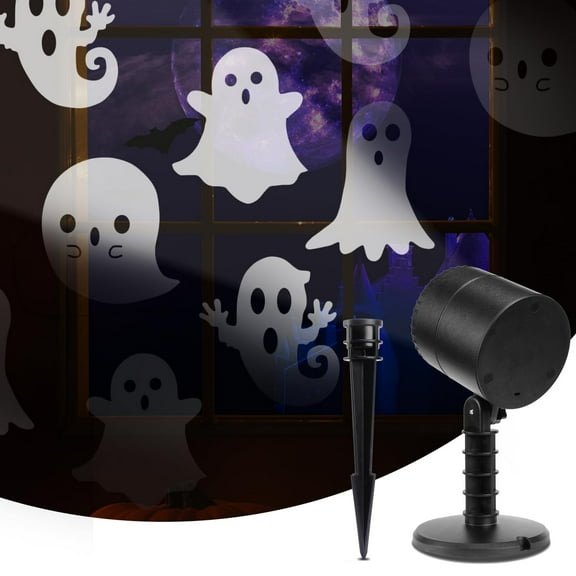 JoyHue Halloween Ghost Rotating Projector Lights Halloween LED Projector Indoor Outdoor