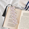 thumbnail image 4 of Kdxio Cute Hand Drawn Bear Print Metal Tassel Bookmarks,Perfect Gift for Art Lovers and Bookworms Metal Bookmarks for Women, 4 of 8