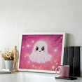 thumbnail image 3 of Diamond Art Kits for Adults, Halloween Pink Cute Ghost CDiamond Painting Kits for Beginners, Frameless Round 5D Full Drill Diamonds Art Pictures Gem Art Crafts Home Decor Gifts, 3 of 8