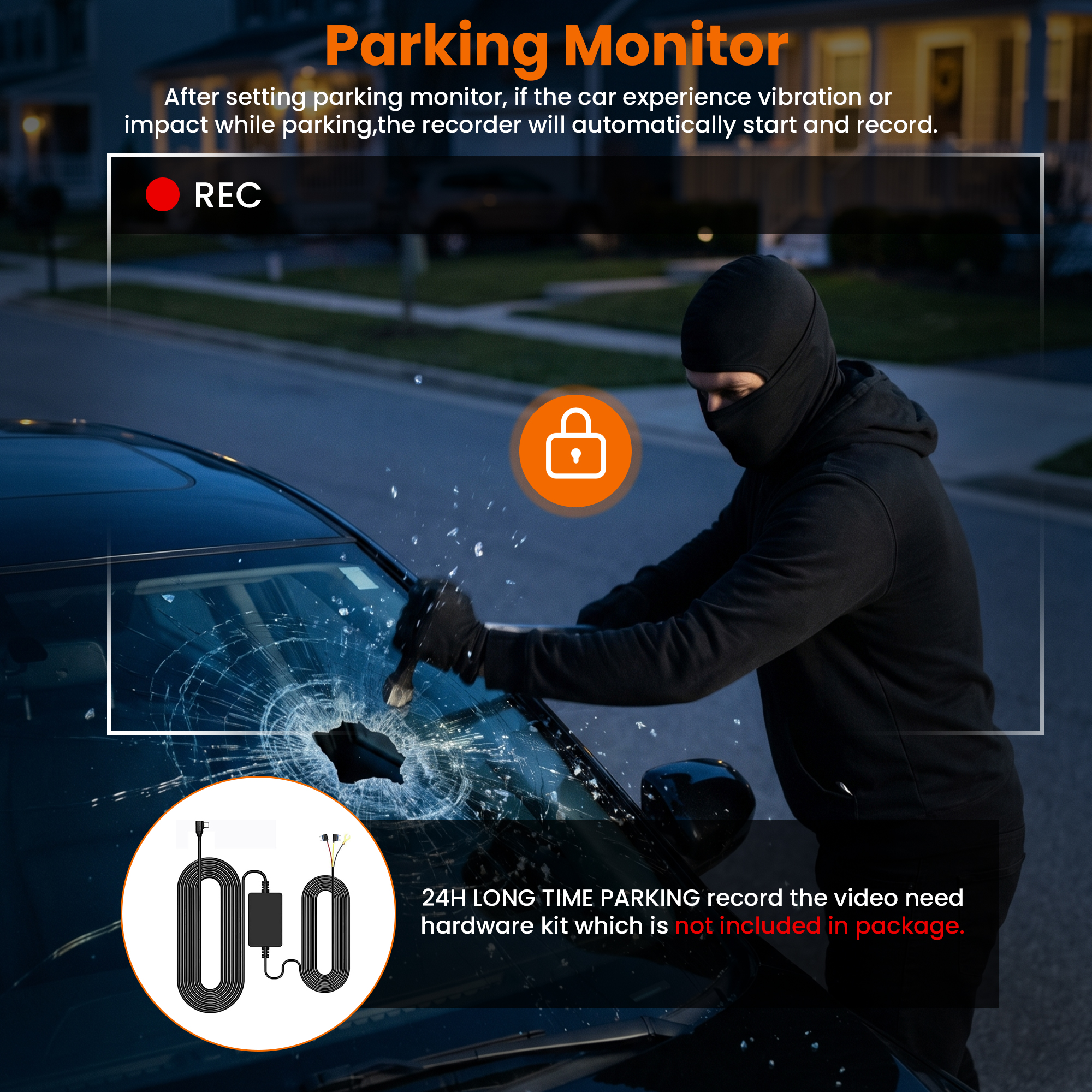 NEXPOW 4K 4-Channel WiFi Dash Cam with GPS photo 6