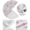 thumbnail image 2 of FMSHPON Valentine's Mother's Day Hearts Balloon Xmas Christmas Tree Skirt Stand Mat for Holiday Party Decoration Indoor Outdoor 36 inches, 2 of 6