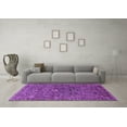 thumbnail image 3 of Ahgly Company Indoor Rectangle Oriental Purple Industrial Area Rugs, 2' x 3', 3 of 4