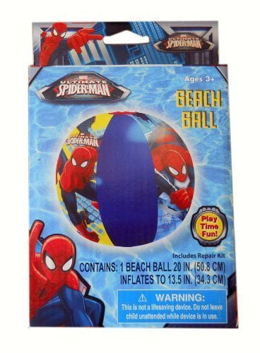 spiderman beach ball