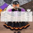 thumbnail image 3 of mgoYE Newborn Baby Girl Halloween Clothes Puff Sleeve Tulle Romper Dress Tutu Skirt Bodysuit Party Outfits, 3 of 8
