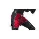 thumbnail image 5 of Pantalones cortos de boxeo para muay thai Fairtex BS1703, corte delgado, rojo y negro, 5 of 7