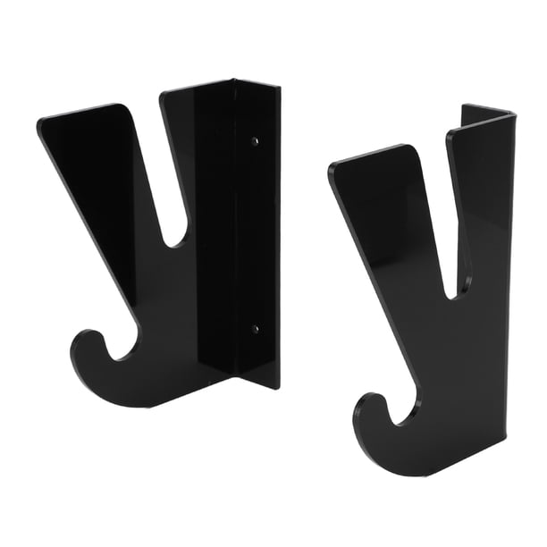 Tasa De Pantalla De Patineta Acrílico Con Ganchos De Almacenamiento Soporte De Montaje En La Pared De Patineta Para El Apartamento De Casas De Garaje